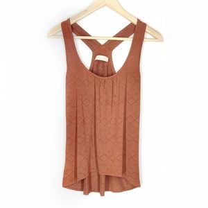 Rosette by Be cool tank top, size small, women's top, romantic boho style